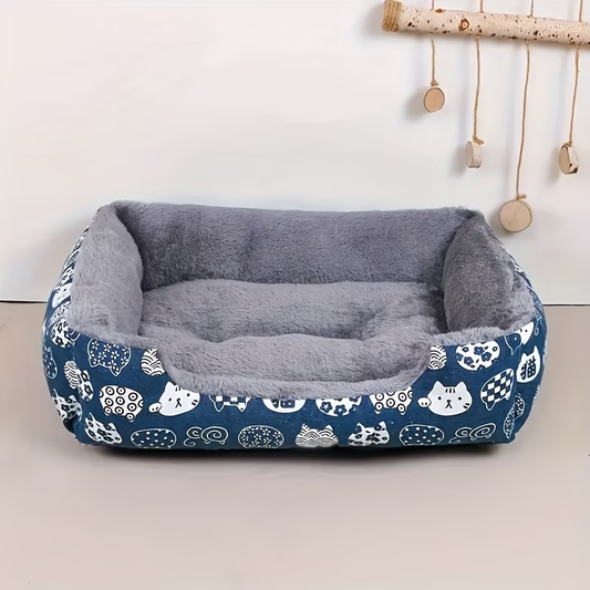 Super soft pet bed, suitable for cats and dogs - fluffy polyester fiber filling